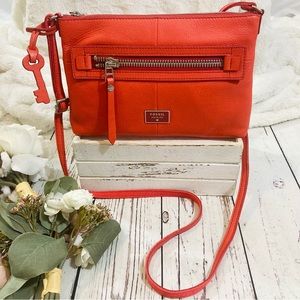 Fossil Dawson leather crossbody